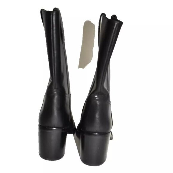 New! Jeffrey Campbell DESERT-ME Boot Black Size 8 US DD451 - Picture 5 of 6